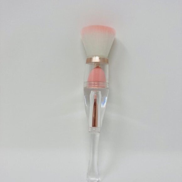 Three in One Brush and Compact Mirror Travel set - Picture 2 of 3